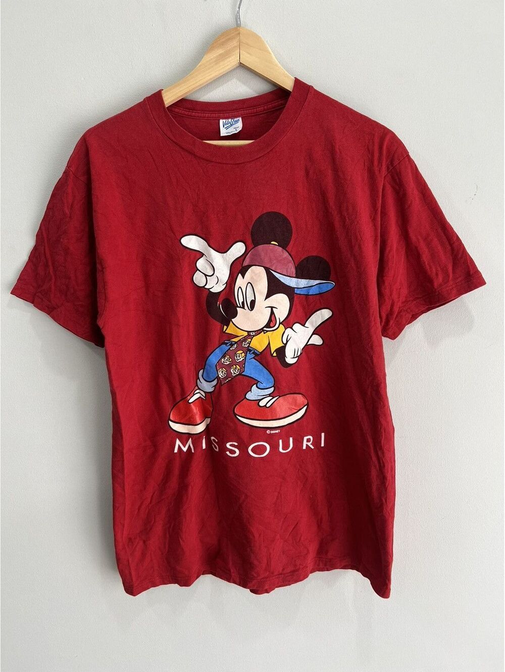 Vintage Mickey Mouse Missouri Tee Shirt disney